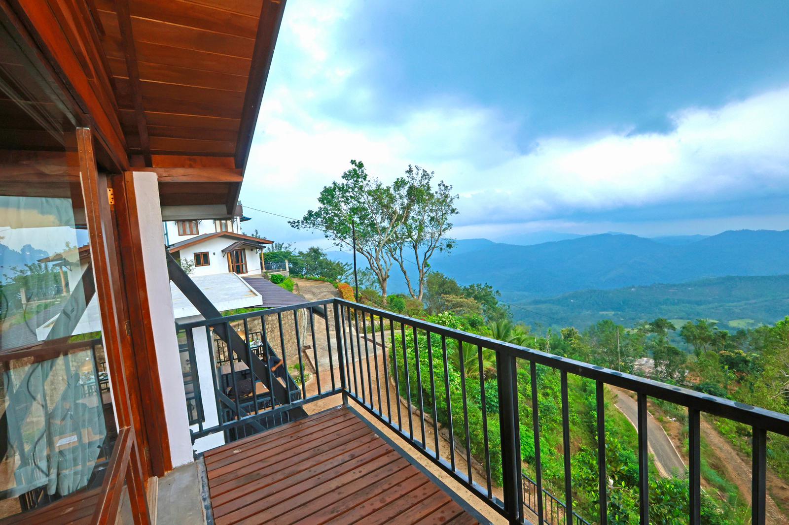 Morning View from Balcony